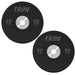 Troy BPO-SBP Performance Black Rubber Bumper Plate 25lbs Pair