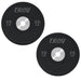 Troy BPO-SBP Performance Black Rubber Bumper Plate 35lbs Pair