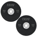 Troy BPO-SBP Performance Black Rubber Bumper Plate 55lbs Pair