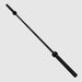 Troy Barbell 7' Olympic Bar - Black Finish on a white background