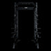 Troy G-PR-3030 Fitness Apollo Power Rack Premium Package Black Front View