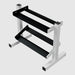 Troy GHDR-5  5 pair Horizontal DB Rack Left Side View Empty