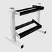 Troy GHDR-5  5 pair Horizontal DB Rack Right Side View Empty