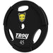 Troy GO-UL Premium Grade Urethane Interlocking Plate - Custom Logo12 45 lbs Custom Weights
