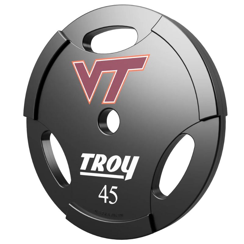 Troy GO-UL Premium Grade Urethane Interlocking Plate - Custom Logo13 45 lbs Custom Weights