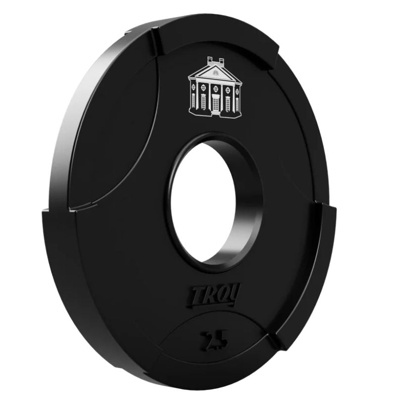 Troy GO-UL Premium Grade Urethane Interlocking Plate - Custom Logo3 2.5lbs Custom Weights