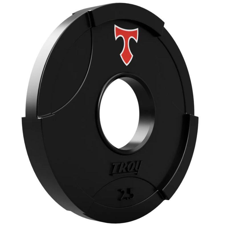 Troy GO-UL Premium Grade Urethane Interlocking Plate - Custom Logo6 2.5 lbs Custom Weights