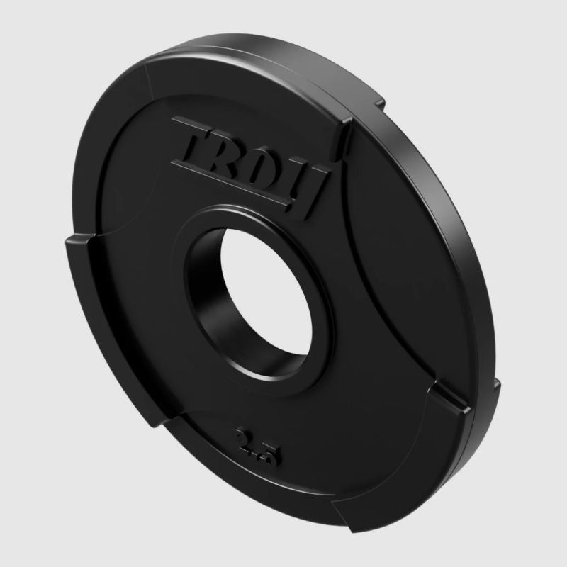 Troy GO-U Urethane Encased Olympic Grip Plate 10 lb Urethane Plates