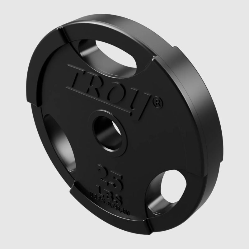 Troy GO-U Urethane Encased Olympic Grip Plate 10 lb Urethane Plates