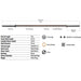 Troy GOB-800 15kg Olympic Bar - 6.5' Dimensions