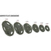 Troy GO Machined Grip Plate (Sold as Single Plate) Dimensions