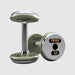 Troy HFD-C 10 lbs Pro Style Dumbbell with Straight Handles & Chrome End Caps on a white background