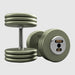 Troy HFD-C 65 lbs Pro Style Dumbbell with Straight Handles & Chrome End Caps on a white background