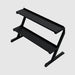 Troy KBR-14  2 Tier Horizontal Kettlebell Rack Left Side Empty