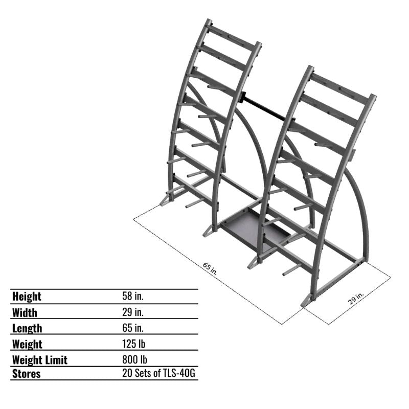 Troy Lite Storage Rack Specifications