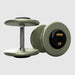 Troy Pro Style Dumbbells - Hammertone Dumbbell Straight Handle & Rubber Endcaps - 25 lb dumbbells
