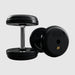 Troy RUFD-R Rubber Encased Straight Handle Pro Style Dumbbell Set 25 lb dumbbells pair
