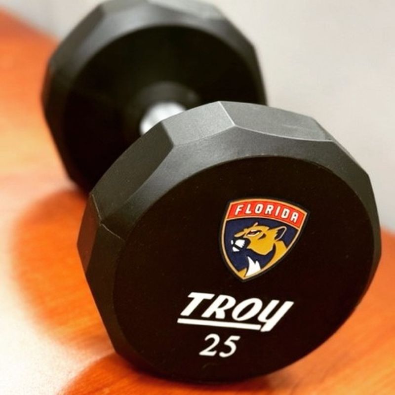 Troy SBCB-23 Supra Curl Bar 23 Inch Cable Attachment Gallery 2 With Custom Logo