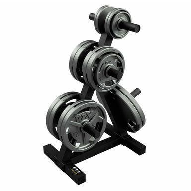 Troy T-OPT Heavy duty Olympic Plate Rack with Weights