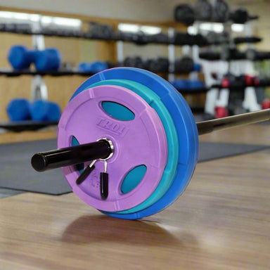 Troy TLW-40GC Color Lightweight Barbell Set Main