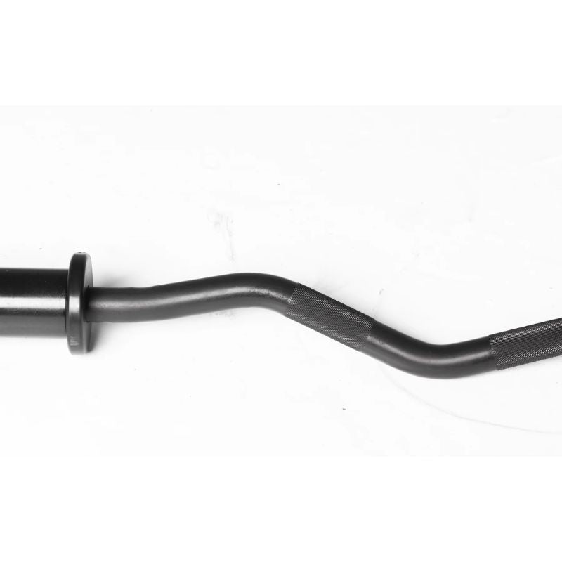 Troy TOZ-47B  EZ Curl Bar - Black End Details
