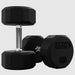 Troy TSD-R 12-Sided Rubber Encased Dumbbell Sets (5 lb Increments) 50 lb Rubber Dumbbells