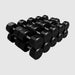 Troy TSD-R 12-Sided Rubber Encased Dumbbell Sets (5 lb Increments) 60 lb to 100 lb Dumbbells Set in 10 lb Increment