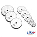 USA Sports by Troy 1" Gray Weight Plate Set