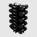 USA Sports by Troy 3-50lb Rubber Hex Dumbbell Set with Vertical Rack - VERTPAC-HDR50G