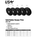 USA Sports by Troy GBO-SBP Solid Rubber Bumper Plate Details