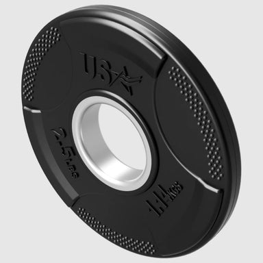 USA Sports by Troy GP-R Rubber Olympic Grip Plate 2.5 lb weight plates