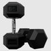 USA by Troy HD-R Rubber Hex Dumbbells 65lbs Pair