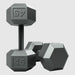 USA by Troy IHD Solid Iron Gray Cast Hex Dumbbell Set 45 lb Dumbbells Pair