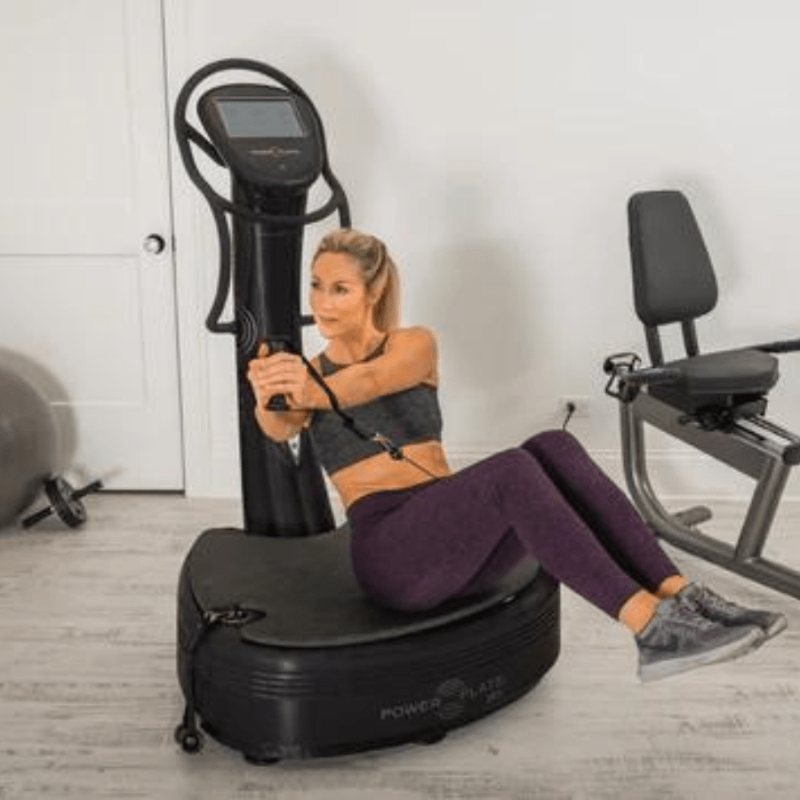 Power Plate pro5 Whole Body Vibration Exercise Machine - Matte Black | 71-P5R-3900 Sample Exercise