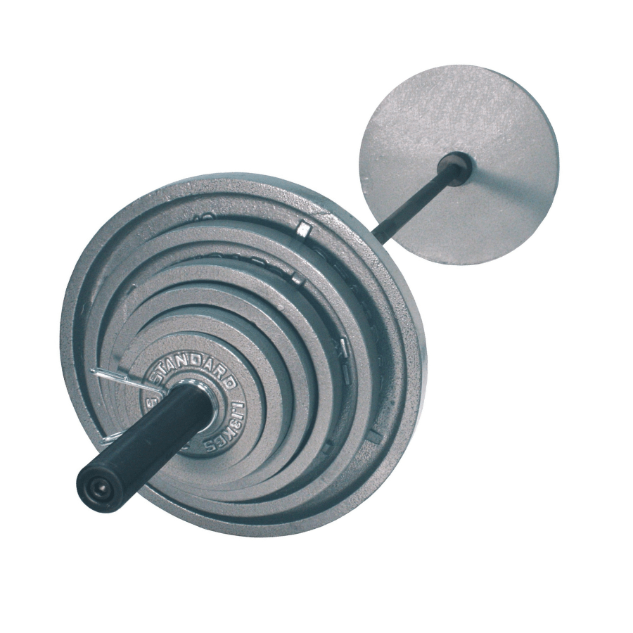 300 lb olympic weight set with online bench