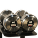 Intek Strength Raw Series Kraft Steel RAW Dumbbell Set 55-100 | KSDBSET055-100