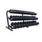 VTX Rubber Encased Dumbbells "20-Pair Rack" Pack VERTPAC-SDR100