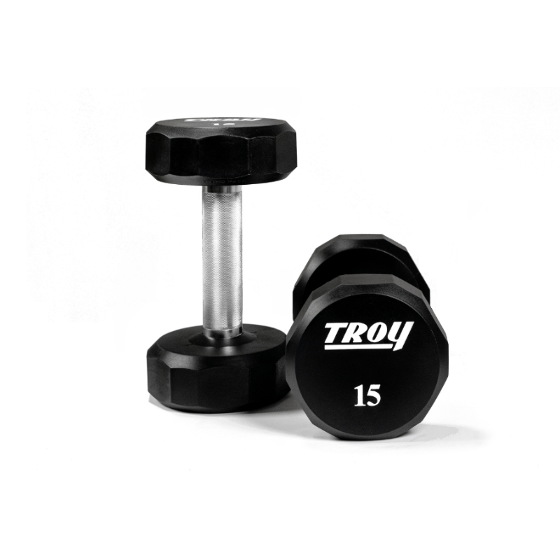 Troy 15 lb dumbbells sales