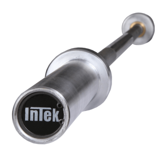 Intek Strength 6’ Hard Chrome Power Bar, 1” Shaft, 15KG - JRHBR