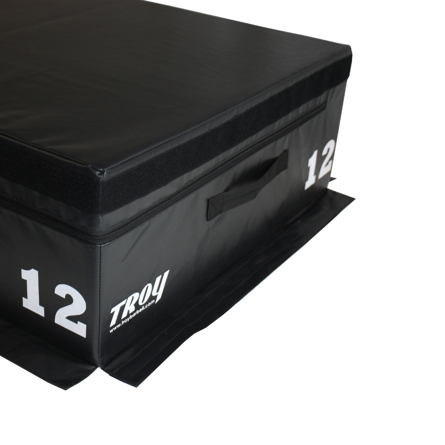 Troy Padded Black Plyo Box | T-PLYO 12inch