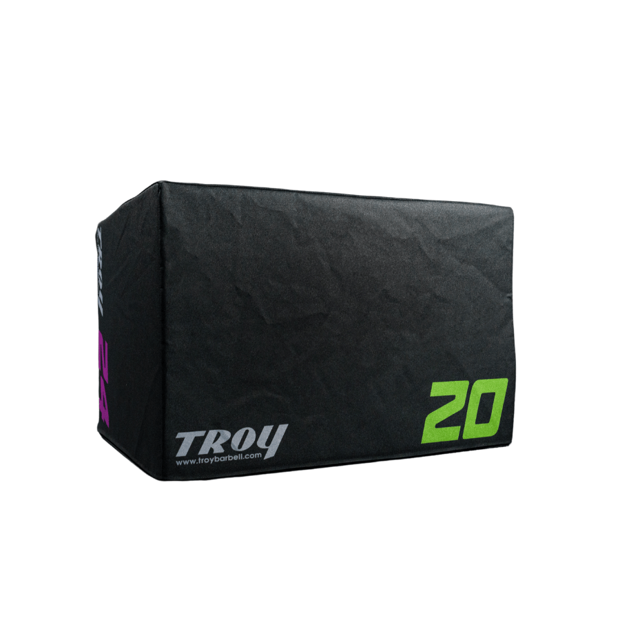 Troy Soft Foam, 3-Sided Adjustable Plyo Cube - TPC