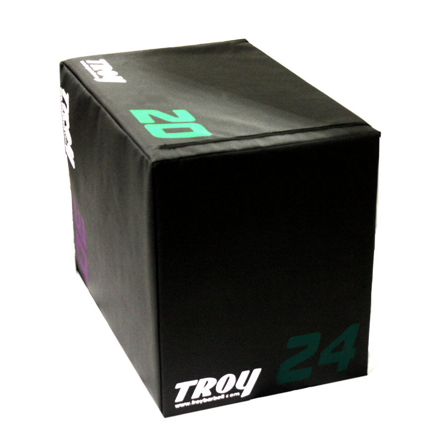 Troy Soft Foam, 3-Sided Adjustable Plyo Cube - TPC