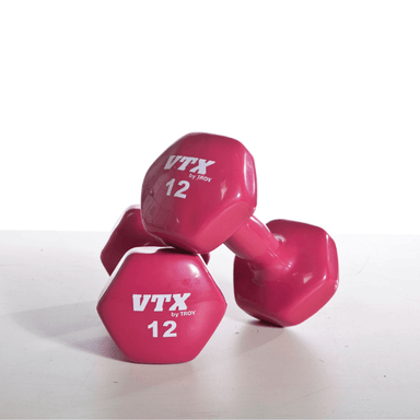 VD VTX Vinyl Hex Dumbbell 12 Pair