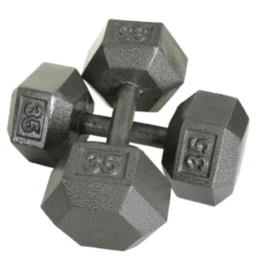 VERTPAC-IHD50G USA Sports by Troy   Iron Hex Dumbbell35 lb Pair