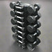 VERTPAC-TSDR50G Troy 3-50lb 12-Sided Rubber Dumbbell Set with Vertical Rack