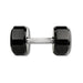 VERTPAC-TSDR75 Troy 12-Sided Rubber Dumbbells 5-75lbs with Horizontal Rack Side