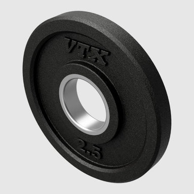 VTX GO-VR Rubber Olympic Grip Plate 2.5 lb on a white background