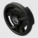 VTX GO-VR Rubber Olympic Grip Plate 25 lb on a white background