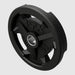 VTX GO-VR Rubber Olympic Grip Plate 35 lb on a white background