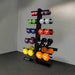 VTX THD-VPAC 1-10lb Color Vinyl Dumbbell Set with Compact Floor Rack